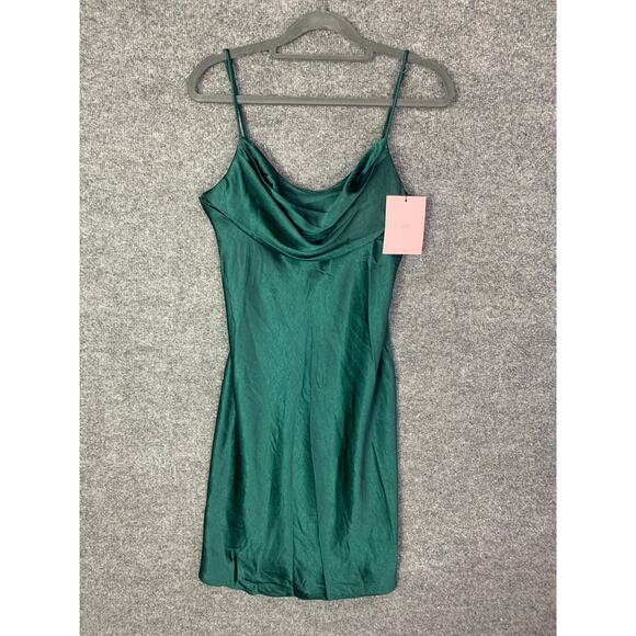 NEW Hello Molly "You‎ Make Me" Dress Forest Green Women's US 6 / Medium - Picture 1 of 11